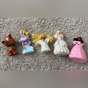 McDonald's Happy Meal toys from the 1990s Barbie Scooby Doo Cabbage Patch Vtg